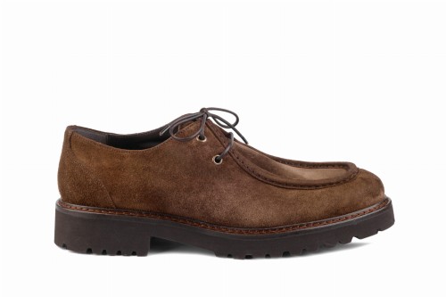 Buty derby szyte metodą blake