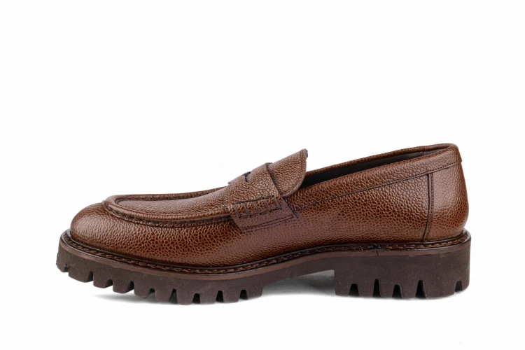 zimowe buty wsuwane, ręcznie szyte