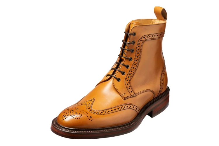 Barker Calder brogued boots brogowane trzewiki