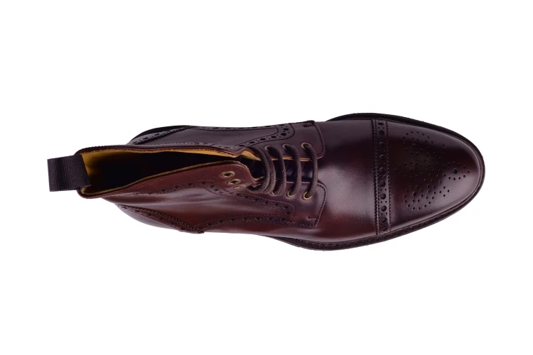 Berwick 317 Regency Polo Brown Boot , skóra olejowana