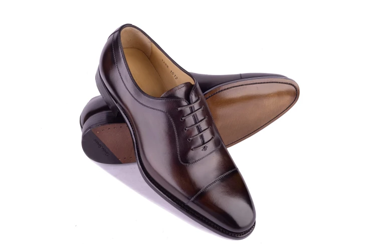 buty na ślub, brązowe buty do garnituru, formalne buty na ślub