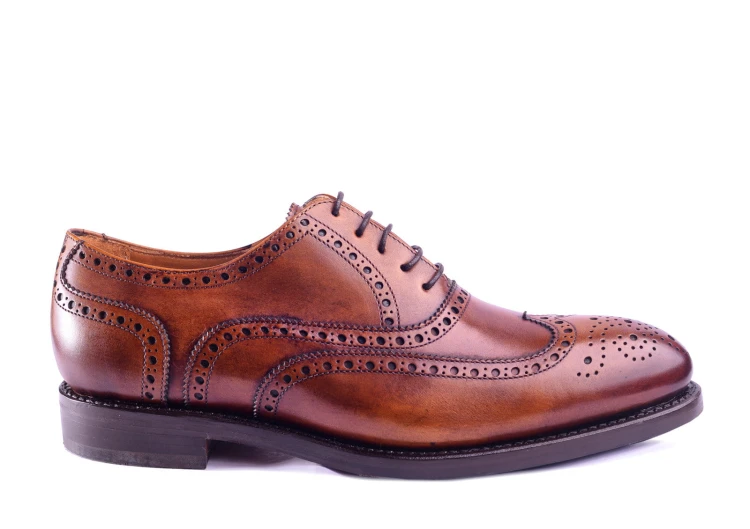 Berwick 3561 Cuero Oxford, full brogues, pełne brogowanie, męskie oxfordy, zamknięta przyszwa, ręcznie szyte obuwie, smart casual, styl półformalny