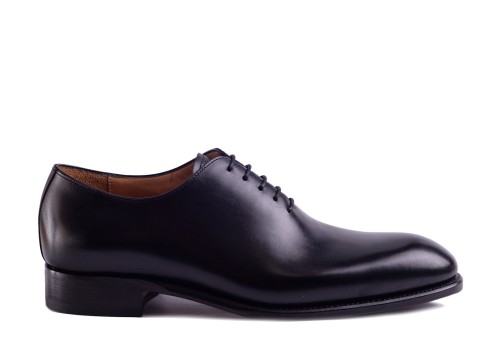 6903 black, Carlos Santos, wholecut, lotnik, buty do ślubu ręcznie szyte