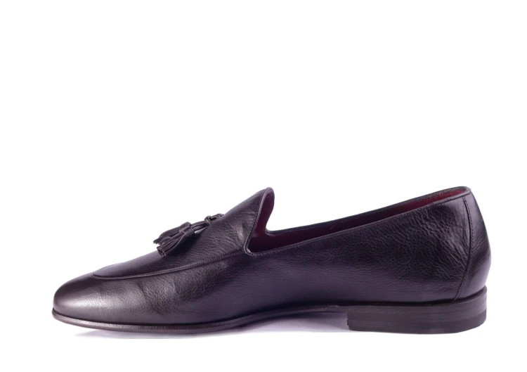 Fratelli Borgioli Tassel Loafer brown buty wsuwane brązowe