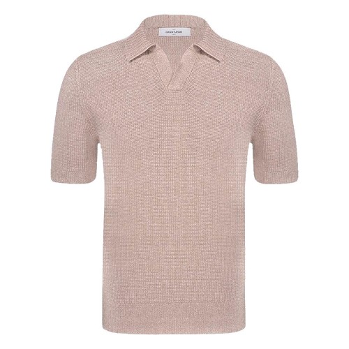 polo gran sasso linen beige polo lniane.jpg