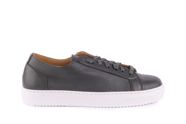 Sneakersy ze skóry jelenia