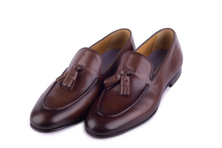 loafersy szyte ręcznie