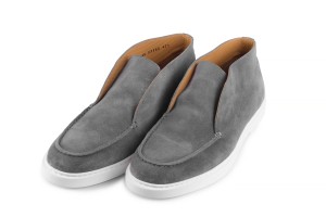 Partigiani 7380 Piombo Suede Derby