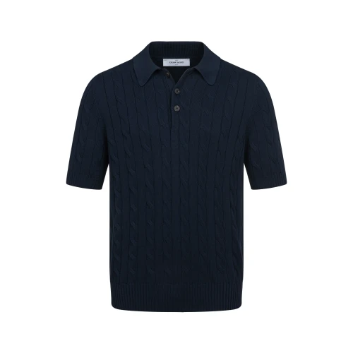 koszulka polo granatowa