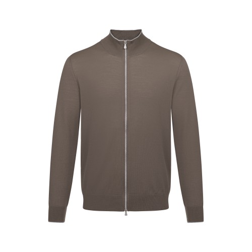 sweter rozpinany z wełny tasmańskiej