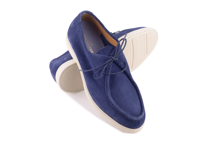 zamszowe buty na upłay
