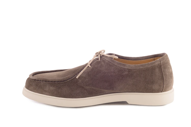 szyte buty z e skóry zamszowej