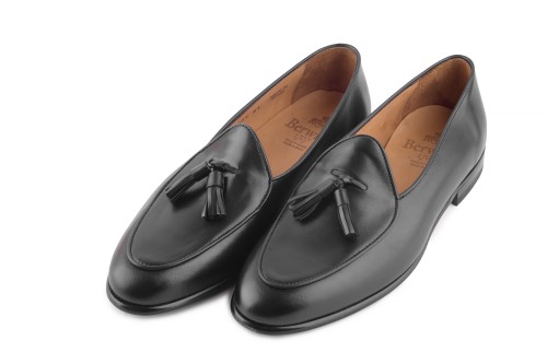 czarne eleganckie mokasyny