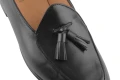 czarne belgian loafersy,