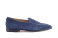 granatowe loafersy