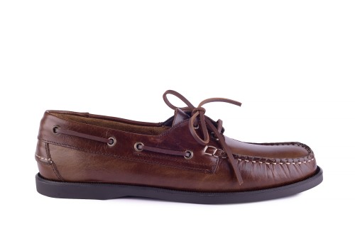 buty żeglarskie brązowe