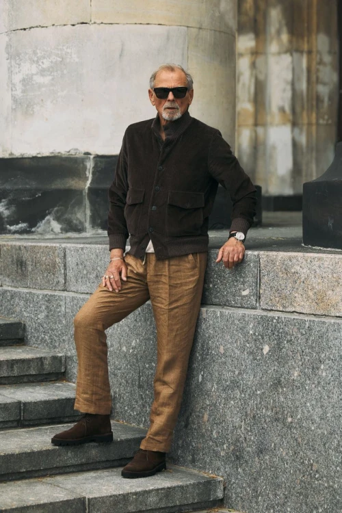 Partigiani stylizacja casualowa