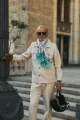 Partigiani overshirt i spodnie lniane