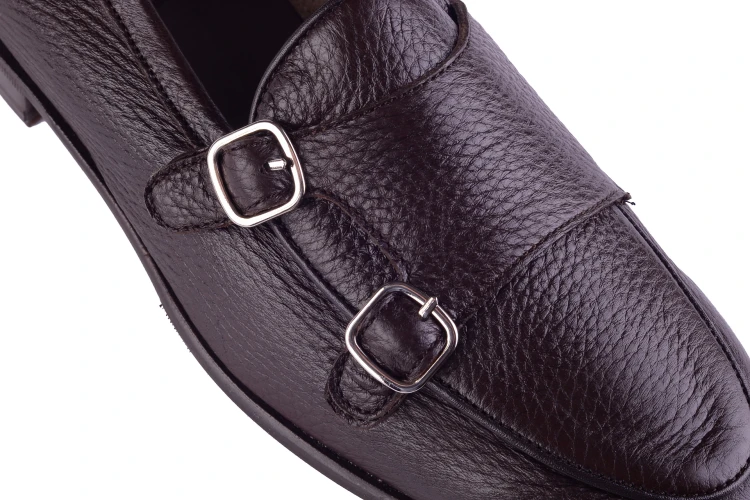 buty ze skóry jelenia wsuwane