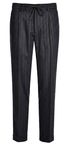 eleganckie joggery w prązki