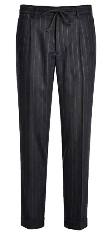 eleganckie joggery w prązki