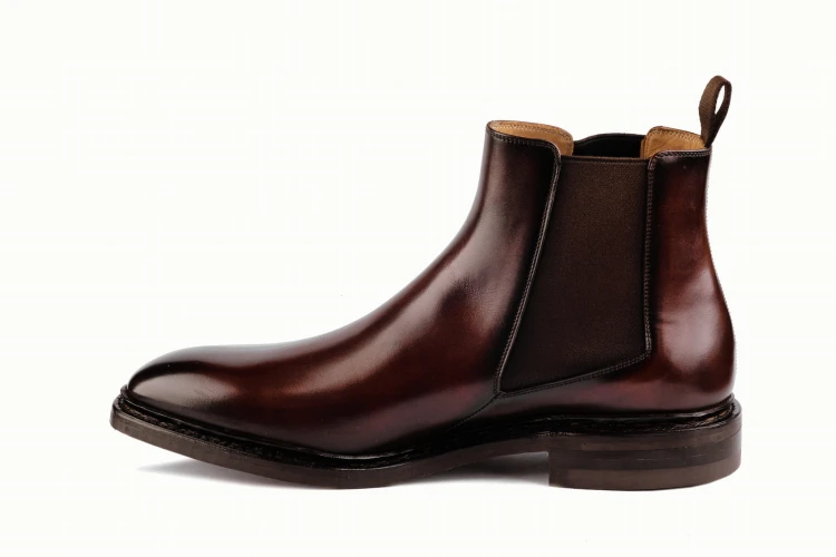 szyte buty za kostke , buty santos