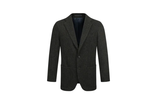 Marynarka Partigiani Harris Tweed Green