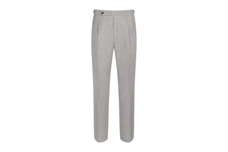 Spodnie Partigiani Wool Linen Light Grey