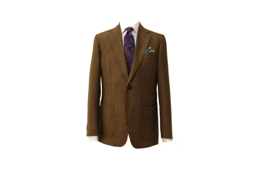 Marynarka Partigiani Filippo Vintage Herringbone