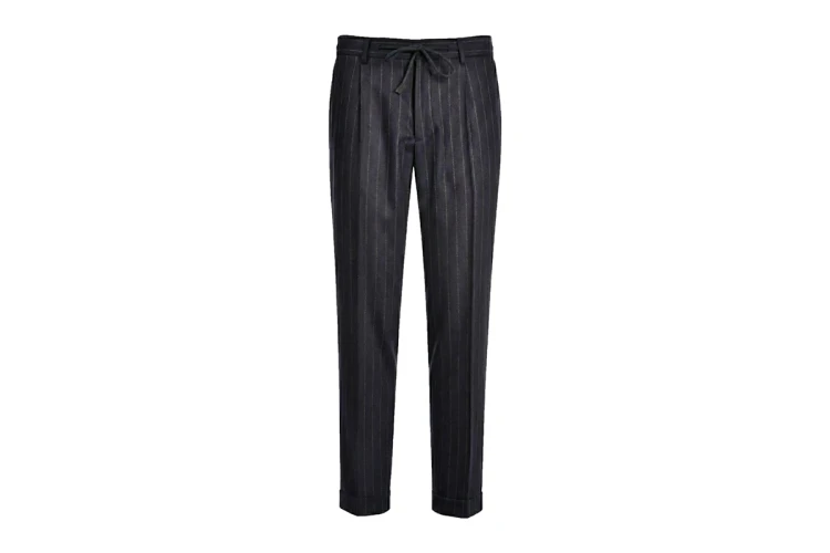 eleganckie joggery w prązki