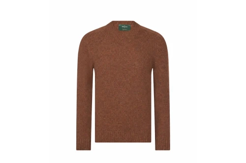GRAN SASSO Sweter Shetland brązowy