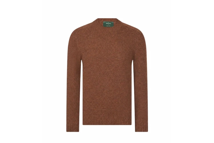 GRAN SASSO Sweter Shetland brązowy