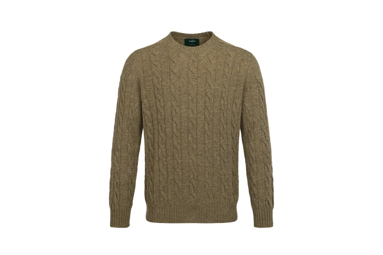 sweter gran sasso z wełny shetlandzkiej