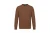 GRAN SASSO Sweter Warkoczowy Shetland Brązowy