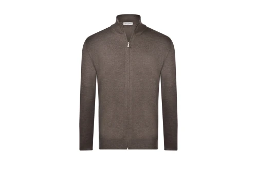 sweter rozpinany z wełny merino