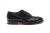 Partigiani 7740 Black Oxford czarny oxford plain, szycie goodyear welted, skóra cielęca