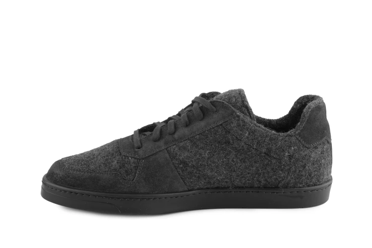 sneakersy z wełny merino, grafitowe