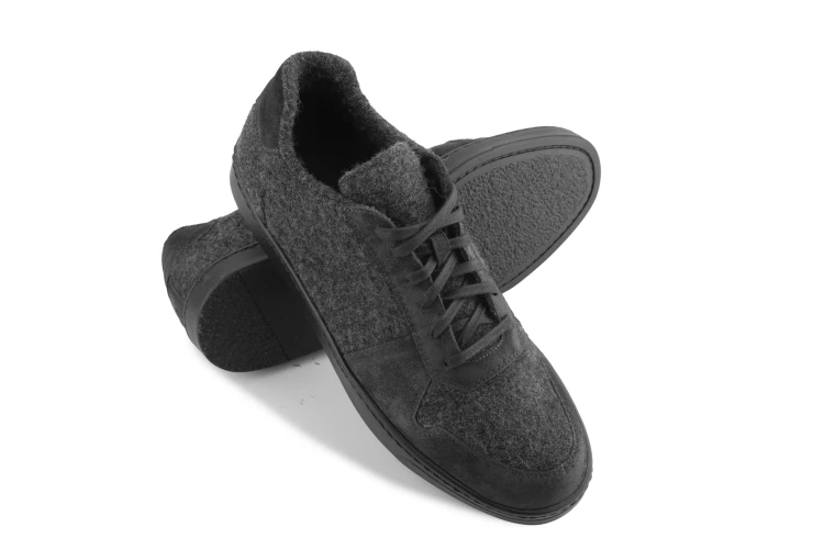 sneakersy z wełny merino