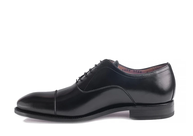 Berwick 3488 Black Rendenbach Oxford, oxfordy cap toe, zamknięta przyszwa, goodyear welted, skóra cielęca