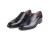 Berwick 3488 Black Rendenbach Oxford, oxfordy cap toe, zamknięta przyszwa, goodyear welted, skóra cielęca, skóra anilinowa, podeszwa skórzana rendenbach,