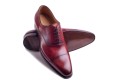 Carlos Santos 8627 Alentejo Oxford - buty typu oksford, pół formalne w kolorze czerwonym, Goodyear Welted
