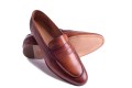 Carlos Santos 9176 Braga Loafer, buty niskie typu penny loafers, brązowe