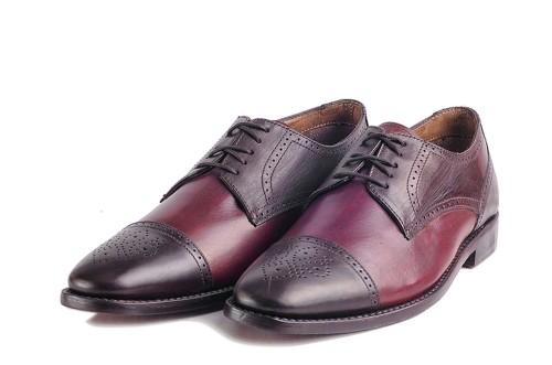 Skórzane buty Cap Toe