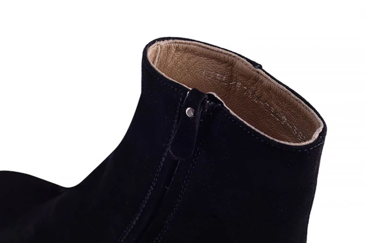 Nord Elite W35LW Black Suede Botki