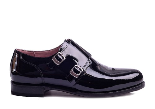 Nord Meka 1719L Black Patent Monk