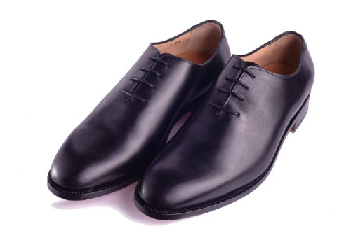 Partigiani 71138 Black Oxford, buty na ślub, buty na specjalne okazje, czarne oksfordy do garnituru, męskie buty ślubne, whole cut, lotniki, jednokrojki, black, czarny, skóra cielęca, model formlany