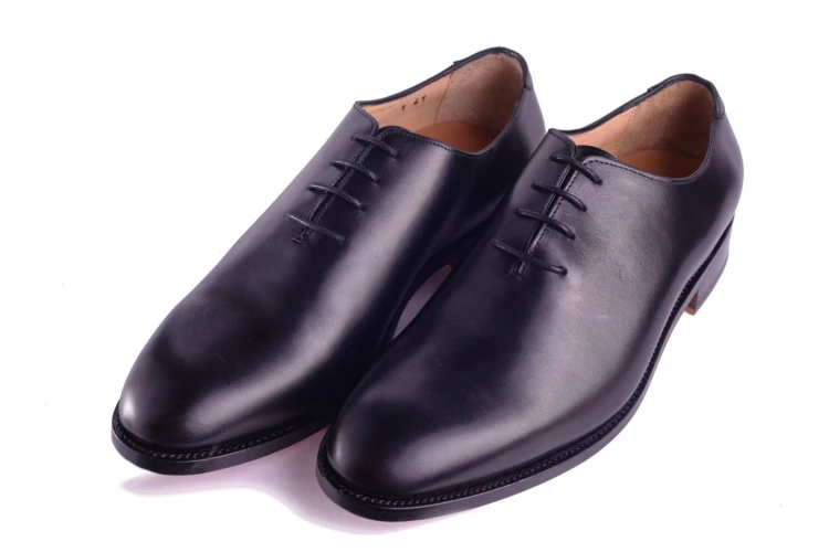 Partigiani 71138 Black Oxford, buty na ślub, buty na specjalne okazje, czarne oksfordy do garnituru, męskie buty ślubne, whole cut, lotniki, jednokrojki, black, czarny, skóra cielęca, model formlany