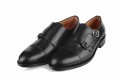 Partigiani 7770 Black Monk goodyear welted gumowa podeszwa  kolor czarny