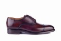 carlos santos derby brown goodyear welted shoes
