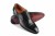 Carlos Santos 8627 Black Shadow Oxford oxford cap toe skórzana podeszwa